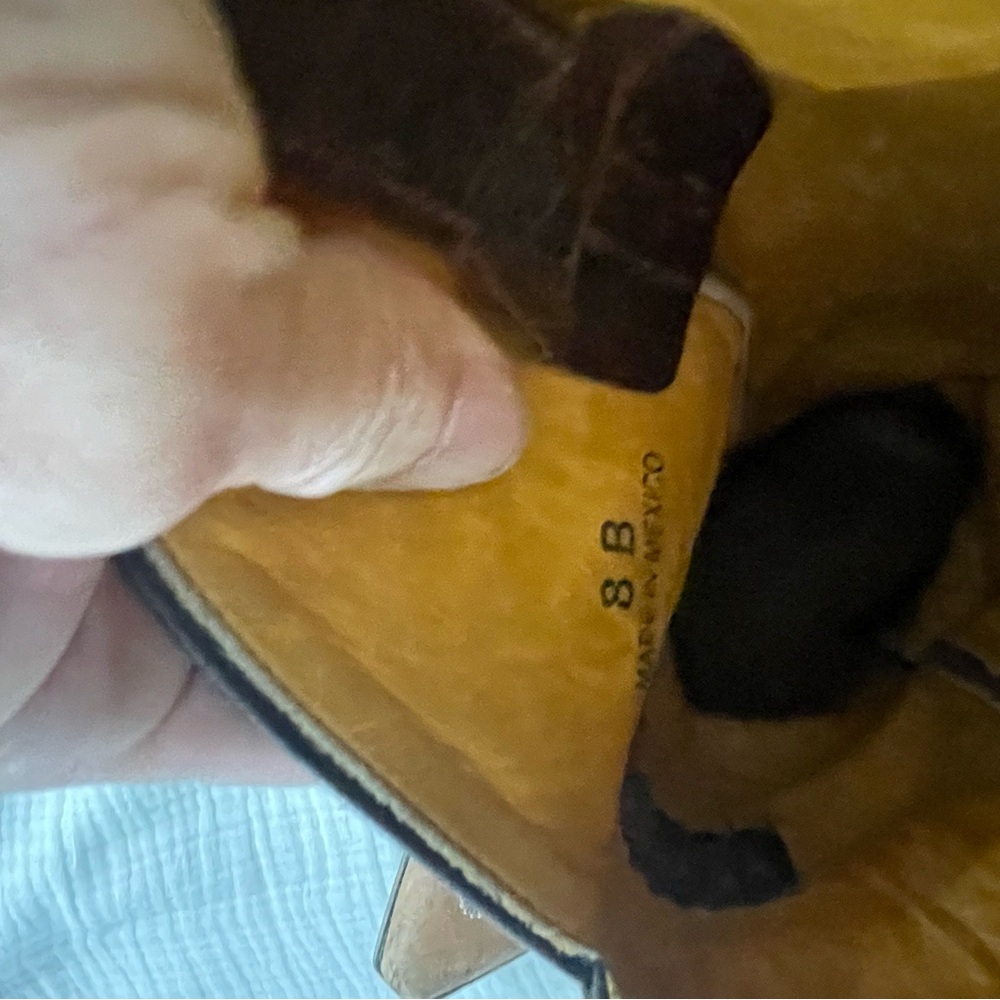 Old Gringo Brown Embroidered Cowboy Boots - Picture 6 of 7